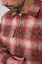 Load image into Gallery viewer, Rusty Brown Flap Pocket Overshirt
