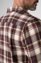 Load image into Gallery viewer, Burnt Henna Button Long Sleeve Flannel