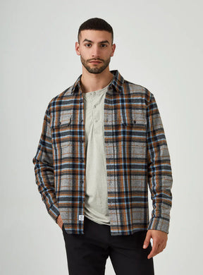 7 Diamonds | Generation 4-Way Stretch Long Sleeve Shirt Plaid - Indie Indie Bang! Bang!