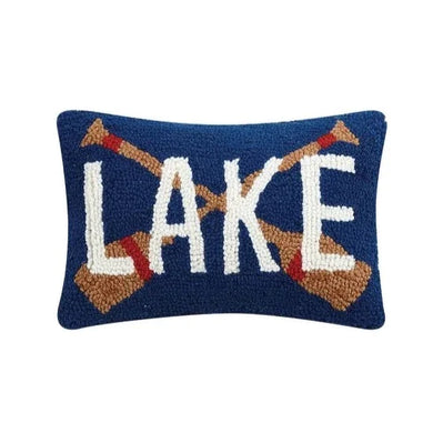 Dark Blue Lake Hook Pillow - Indie Indie Bang! Bang!