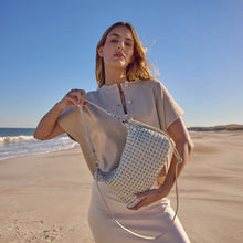 Load image into Gallery viewer, HOBO | Avon Shoulder Bag in Woven Leather - Whitecap - Indie Indie Bang! Bang!