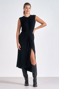 Elan Sleeveless Slit Front Dress - Indie Indie Bang! Bang!