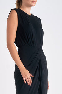 Elan Sleeveless Slit Front Dress - Indie Indie Bang! Bang!