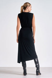 Elan Sleeveless Slit Front Dress - Indie Indie Bang! Bang!