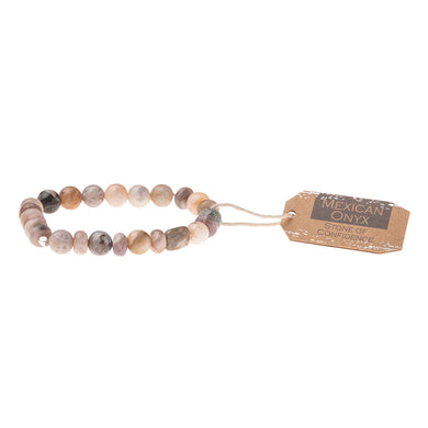 Mexican Onyx Stone Bracelet - Stone of Confidence - Indie Indie Bang! Bang!