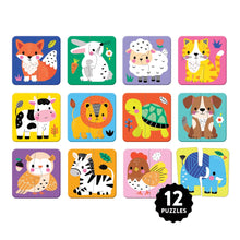 Load image into Gallery viewer, My First Animals Match-Up Puzzles
