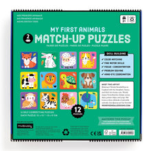 Load image into Gallery viewer, My First Animals Match-Up Puzzles