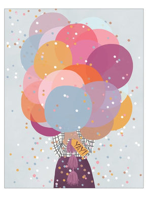 Balloons Birthday Card - Indie Indie Bang! Bang!