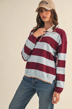 Load image into Gallery viewer, Striped Rugby Sweater - Indie Indie Bang! Bang!