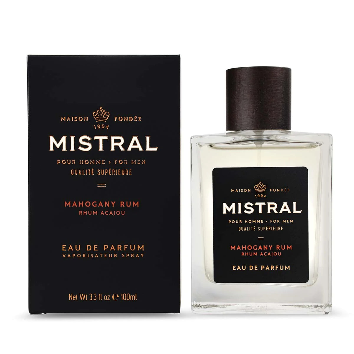 Mistral Mahogany Rum Eau de Parfum - Thumbnail 4