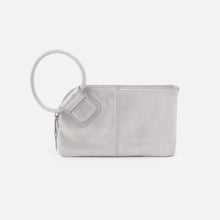 Load image into Gallery viewer, HOBO | Sable Silver Metallic Leather Wristlet - Indie Indie Bang! Bang!