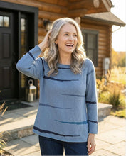 Load image into Gallery viewer, Harbor Cotton Raglan Pullover