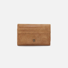 Load image into Gallery viewer, HOBO | Jill Trifold Wallet in Buffed Leather - Whiskey - Indie Indie Bang! Bang!