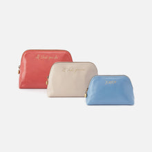 Load image into Gallery viewer, HOBO | Tri-Pouch in Polished Leather - Pink Mirage - Indie Indie Bang! Bang!