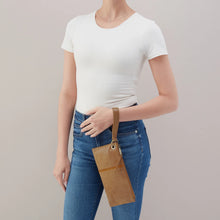 Load image into Gallery viewer, HOBO | Vida Wristlet in Buffed Leather - Whiskey - Indie Indie Bang! Bang!