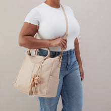 Load image into Gallery viewer, HOBO | Sheila Large Satchel with Charm in Pebbled Leather - Stonewash - Indie Indie Bang! Bang!