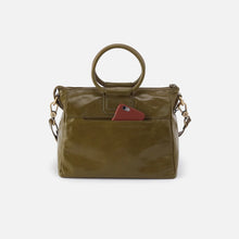 Load image into Gallery viewer, HOBO | Sheila Medium Satchel with Charm in Polished Leather - Olive Veil - Indie Indie Bang! Bang!