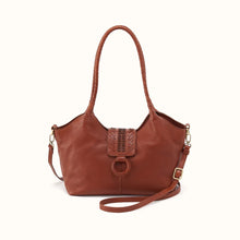 Load image into Gallery viewer, HOBO | Foundery Small Tote in Washed Leather - Kindling Brown