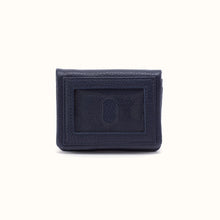 Load image into Gallery viewer, HOBO | Lumen Mini Wallet in Pebbled Leather - Ink Navy
