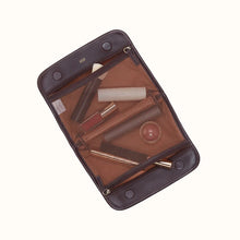 Load image into Gallery viewer, HOBO | Beauty Cosmetic Pouch in Suede Leather - Dark Cherry