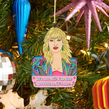 Load image into Gallery viewer, Taylor It&#39;s Me, Hi! Enamel Ornament - Indie Indie Bang! Bang!