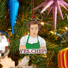 Load image into Gallery viewer, Yes, Chef! Enamel Ornament - Indie Indie Bang! Bang!