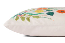 Load image into Gallery viewer, Botanical Multi Floral White Pillow - Indie Indie Bang! Bang!