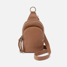 Load image into Gallery viewer, HOBO | Cass Small Sling in Pebbled Leather - Brown Sugar - Indie Indie Bang! Bang!