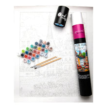 Load image into Gallery viewer, Flower Market: Paris - Paint by numbers kit - Indie Indie Bang! Bang!