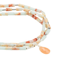 Load image into Gallery viewer, Stone of Peace Aqua Terra Bracelet / Necklace - Indie Indie Bang! Bang!