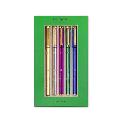 Kate Spade New York Pen Set, Metallic Dots - Indie Indie Bang! Bang!