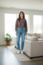 Load image into Gallery viewer, Plum Blossom Embroidered Knit Sweater - Indie Indie Bang! Bang!