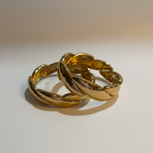 Load image into Gallery viewer, Weave Stretch Bracelet - Gold or Silver - Indie Indie Bang! Bang!