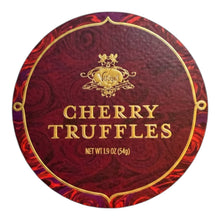 Load image into Gallery viewer, Dark Chocolate Cherry Truffle Gift Box: 65% Cacao, Vegan