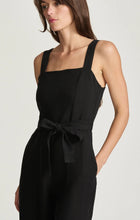 Load image into Gallery viewer, Linen Tie-Waist Wide Leg Jumpsuit