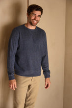 Load image into Gallery viewer, Butch Cashmist Soft Crewneck Navy Heather - Indie Indie Bang! Bang!