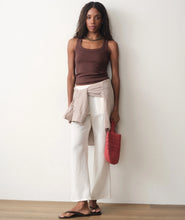 Load image into Gallery viewer, Lexi Rib Sun-In Tank in Chocolate - Marine Layer