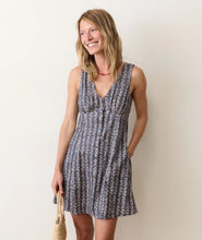 Load image into Gallery viewer, Camila Sleeveless Mini Dress- Sardine Print