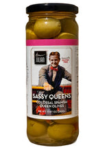 Load image into Gallery viewer, Sassy Queens Colossal Spanish Queen Olives