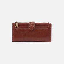 Load image into Gallery viewer, HOBO | Dunn Continental Wallet in Polished Leather - Pecan Ridge