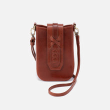 Load image into Gallery viewer, HOBO | Expedition Phone Crossbody in Patina Leather - Pecan Ridge - Indie Indie Bang! Bang!