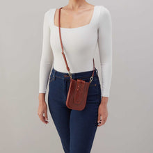 Load image into Gallery viewer, HOBO | Expedition Phone Crossbody in Patina Leather - Pecan Ridge - Indie Indie Bang! Bang!
