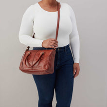 Load image into Gallery viewer, HOBO | Expedition Satchel in Patina Leather - Pecan Ridge