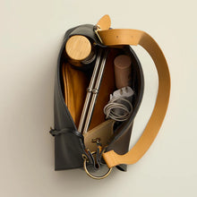 Load image into Gallery viewer, HOBO | Rayna Shoulder Bag in Double-Faced Leather - Black - Indie Indie Bang! Bang!