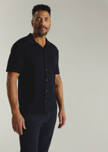 Load image into Gallery viewer, Landry Waffle Short Sleeve Button Down Shirt - Indie Indie Bang! Bang!