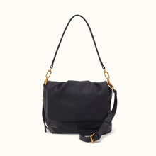 Load image into Gallery viewer, HOBO | Harley Convertible Shoulder Bag in Pebbled Leather - Black