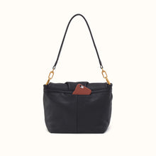 Load image into Gallery viewer, HOBO | Harley Convertible Shoulder Bag in Pebbled Leather - Black