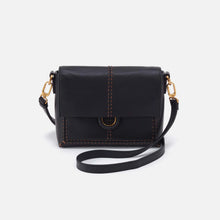 Load image into Gallery viewer, HOBO | Austin Flap Crossbody in Pebbled Leather -  Black - Indie Indie Bang! Bang!