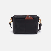 Load image into Gallery viewer, HOBO | Austin Flap Crossbody in Pebbled Leather -  Black - Indie Indie Bang! Bang!