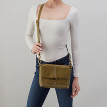 Load image into Gallery viewer, HOBO | Austin Flap Crossbody in Pebbled Leather  - Sunlit Sage - Indie Indie Bang! Bang!